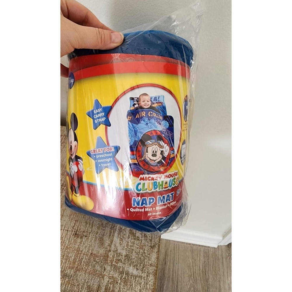 Disney Mickey Mouse Clubhouse‎ Buddies Toddler Quilted  Nap Mat 2+